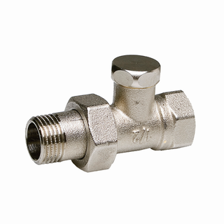 Watts Rücklaufverschraubung RLD/K 10-IG 3/8" IG, DG, vernickelt