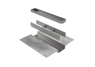 ESS Duschrinne Pool-line Linear, 60cm Inkl. WPS, TAF & Abdeckung, ohne Auslass
