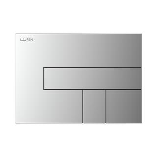 Laufen WC-Betätigungsplatte AW100 INEO 20,5x14,5cm, für 2-Mengentechnik, chrom