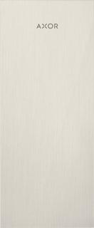 hansgrohe Platte Axor MyEdition 200x82mm, Edelstahl-Optik, Metall