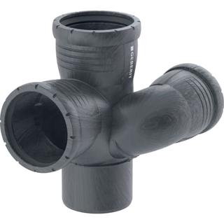 Geberit Schachtbogenabzweig Silent Pro DN100/70/100, 87,5G, li, I-Rad., Schalld