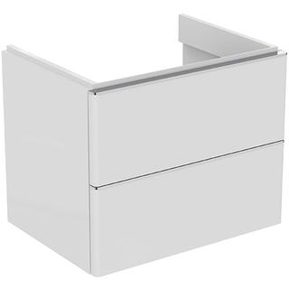 IS untere Schubladenfront Adapto f. WTU 610mm Hgl. weiß lackiert