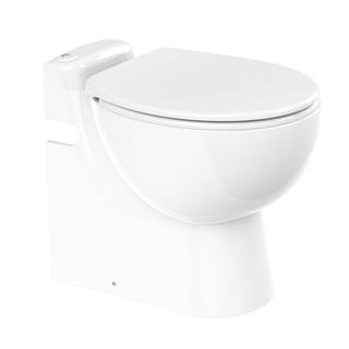 SFA Keramik-Stand-WC SaniCompact Pro weiß, mit Kleinhebeanlage