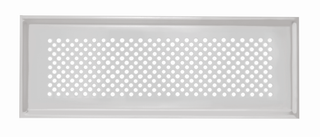 Zehnder Design-Abdeckgitter Pisa 350 x 130 mm
