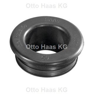 HAAS Gummi-Nippel 47mm außen/40 In, EPDM, sw, f HTS-Rohre