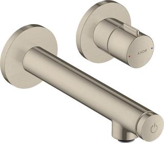 hansgrohe Fertigset Axor Uno Select UP-WT-EHM, m Ausl. 158mm, Edelst.-Optik