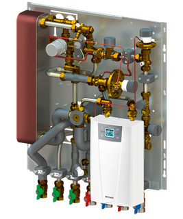 Clage Wohnungsübergabestation WS-Hybrid 21 kW, 380-415 V, Festanschluss