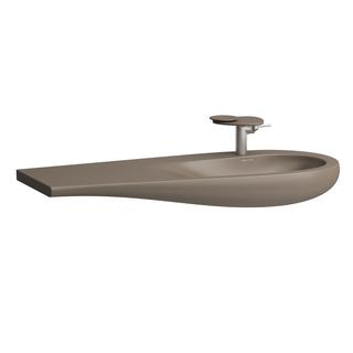 Laufen Waschtisch ALESSI ONE 120x50, ubf., Ab li, 1 Hahnl., Kaffee ma