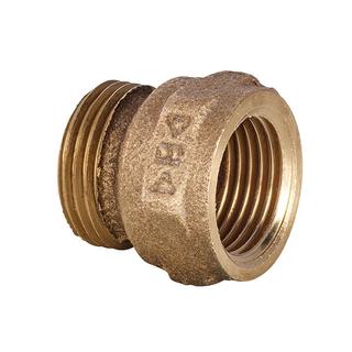 IBP Einschraubteil 4380G Serie 4000 Rp 1/2xG (AG) 5/8, kon. dicht., Rotguss