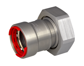 AIPS hlb. Verschr. VSH PowerPress C9446 1"xG 1 1/2, I/A, Stahl, EPDM O-Ring