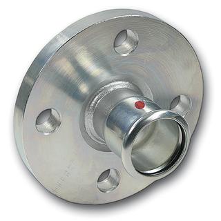 SANHA Pressflansch Therm 24-BM-PF DN 65 x 76,1 mm, Bimetall, PN 10/16