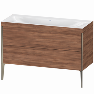DU WTU XViu/Viu,2 AZ,610x1200x480mm,o.HL champ.m/nussb. natur, Ra.79 ES Nussb
