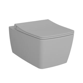 VitrA Wand-Tiefsp.-WC Metropole FL 2.0 36x56cm, 3/6 l, steingrau matt vc