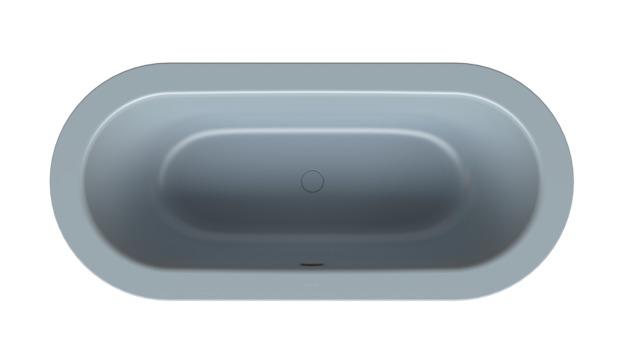 Artikelbild 2 des Artikels „BW BetteStarlet Oval Silouette-2720 blue satin, 165x75x42cm, freistehend blue satin“