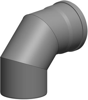 ATEC Bogen PolyTop 87Grad, DN 200