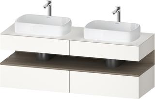 Duravit Waschtisch-Unterschrank Qatego 160x55x60cm, E ter/we m, Pl, B beids.