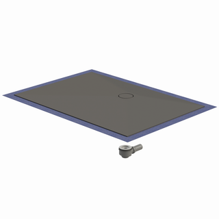 Schedel Duschelem. MULTISTAR PLAN + ro 170x90x4,5cm, gr. d, re, Abl hi. mit.