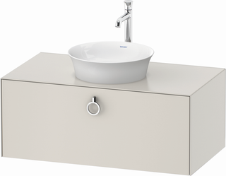 DU WTU wh. White Tulip,1 AZ,mit Griff 408x1000x550,nord. Weiß sdm ES Eiche