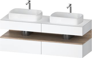 Duravit Waschtisch-Unterschrank Qatego 160x55x60cm, E Ma/w m, Pl, Beck. beids.