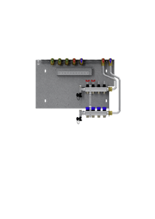 STIEBEL Heizkreisverteiler HKV-4, für 4 Heizkreise