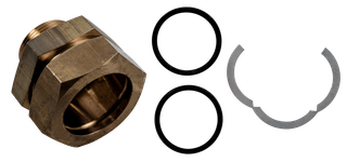 Wolf Anschluss-Set Wellrohr DN40-G 1 1/4", für Hauseinführungen