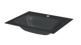 Einbau-Waschtisch BetteLux A160 60x49,5cm, HLW1, schwarz