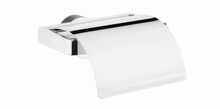 tnwb Papierrollenhalter Plan Smart 140x50x160mm, Zink, ES, hgl-vc, m Deck