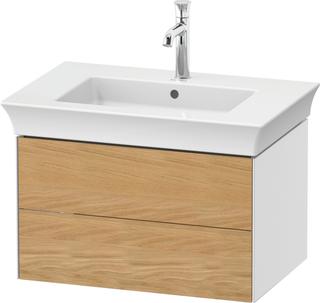 Duravit WT-Unterschrank White Tulip 68,4x45,8cm, E Nat w g, 2 Schubk., wandh