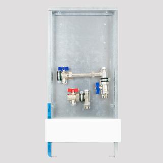 Strawa Wohnungsanschlussstation AS 13h-WMZ ST, 3/4", 330x710mm, UP-St