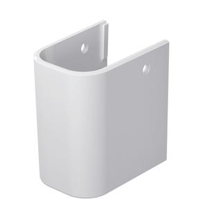 Duravit Halbsäule Happy D.2 18x28cm, weiß WonderGliss