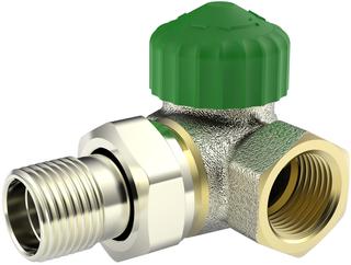 Heimeier Thermostat-Ventilunterteil ECL3 DN 15, Rp 1/2xR 1/2, WE, Anschl. rechts