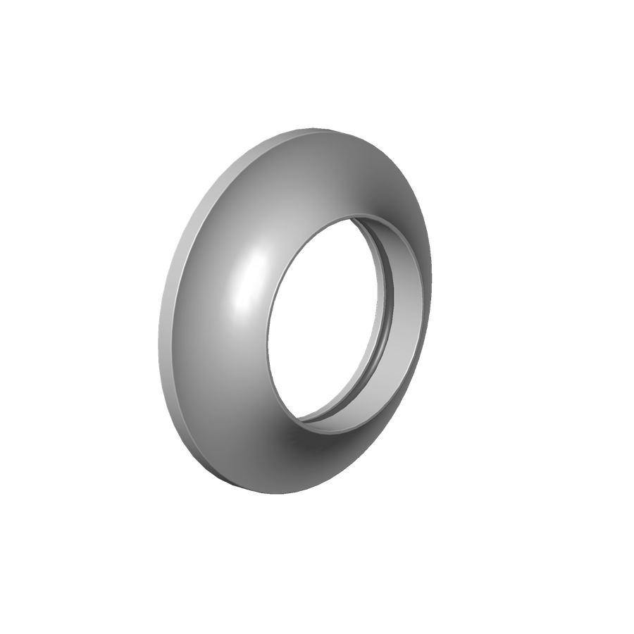 Artikelbild 1 des Artikels „DO Rosette ERSATZTEILE 90278001200 D 55 x 18 mm Dark Platinum gebürstet “