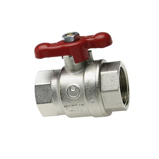 Watts Kugelhahn KFR 15 DN 15-1/2", Ms, I/I, FG rot