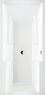 Polypex Rechteck-Badewanne CAMA 1900 190x90cm, pergamon, links