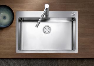 Blanco Becken CLARON 700-IF/A 76x51cm, ES sgl, mit Ablauffernbedienung