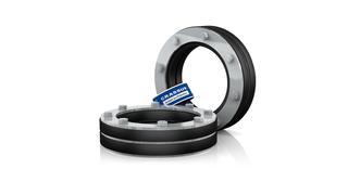 Crassus Pressdichtung Typ DD-GR 0-125mm, Kernb//Futter 150mm, 1 bar, V2A