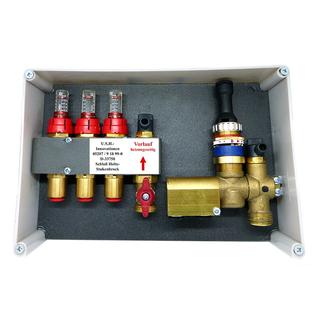 USH UP-Einzelraumregelung f 3 Heizmatten, Fernsteller/Stellmotor