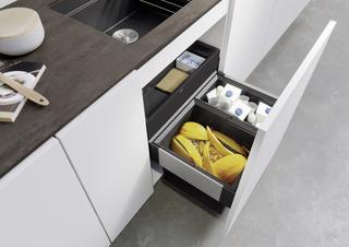 Blanco Abfallsystem SELECT II 60/2 Orga 2 Beh, m Schubl., 1x30 l u. 1x19 l