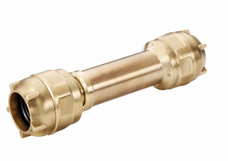 BEULCO PE-Reparatur-Kupplung 1106 Messing, 50mm, 210-240mm, ohne Stützrohr