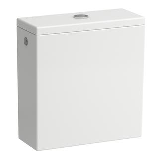 Laufen Spülkasten KARTELL sw gl, Zwei-Mengen-Spülung, WA seitlich