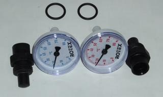 DK Thermometer-Set 0-80 für Verteiler DAIKIN Fußbodenheizung