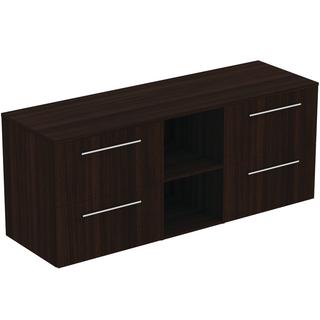 IS Möbel-Set i.life.B 160,3x50,7x64,6cm, 4 A, Gr. ch, cof. Oa