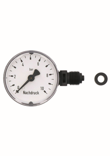 JUDO Ersatzteil Manometer G 1/4 0-10 bar Anschluss 3 Uhr