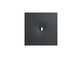Kaldewei Duschwanne SCONA 911-5 80x80cm, fl., Träg., P-E, warm grey85