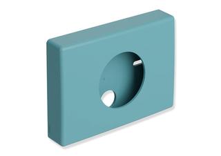 HEWI Hygienebeutel-Spender 143x103x27mm, matt, aquablau