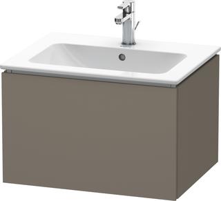 DU Waschtischunterbau wandh. L-Cube LC6140 Flanell Grau 481x620x400mm