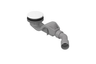 Bette Ablaufgarnitur B598-BetteSolid 50 Antirutsch Sense, weiß, 0,6 l/sek.