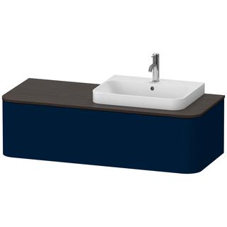 Duravit WT-Unterschrank Happy D.2 Plus 130x55cm, 1 A, f AWT, B re, blau s-matt