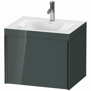 Duravit WT-Unterschrank c-bonded XViu 60x48cm, 1 AZ, 1 HL, s m, R C, d Gr hgl