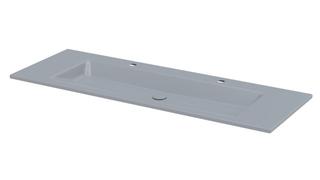 Einbau-Waschtisch BetteAqua A072 140x49,5cm, HLW2, PW, quartz